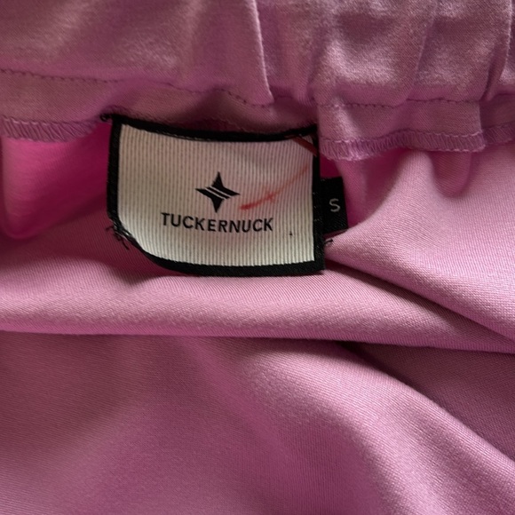 Tuckernuck Miranda Off The Shoulder Blouse Lilac Purple Long Sleeve Sz S - Picture 8 of 11